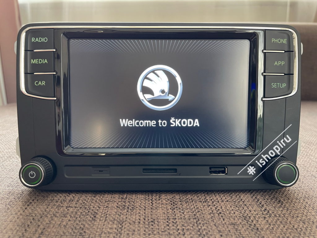 Штатная магнитола Skoda MQB R370 CarPlay MirrorLink для Skoda Rapid  2016-2020 — Аудиосистемы и компоненты Volkswagen Skoda Seat Audi