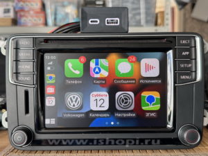 Беспроводной CarPlay USB-HUB для MIB Volkswagen Skoda Audi