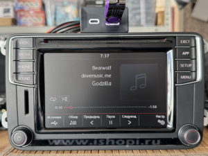 Беспроводной CarPlay USB-HUB для MIB Volkswagen Skoda Audi